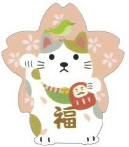 ノア+ 開運アクリルマグネット さくら ND134