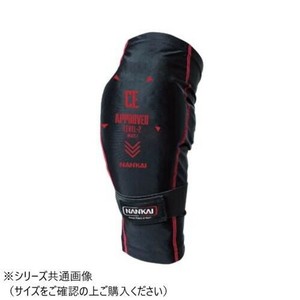 NANKAI テクノライダー ニー ソフトプロテクターCEレベル2 SDW-3064 L ブラック/レッド