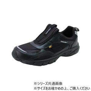 ニチマン ゴールデンベア　メンス軽量幅広3EレースアップスニーカーGB106 ブラック　25.5cm