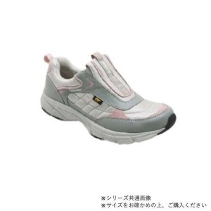 ニチマン ゴールデンベア　レディス軽量幅広3EスリッポンニーカーGB326 グレイ　24.5cm