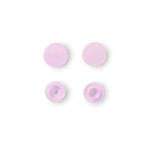 ミササ カラースナップ 12.4mm 30組(単色) ライトピンク 393118