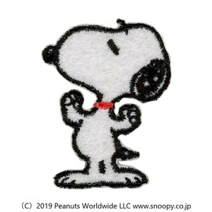 ミササ スヌーピー シールワッペン マッスル 8606