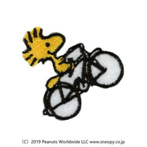 ミササ スヌーピー シールワッペン 自転車 8609