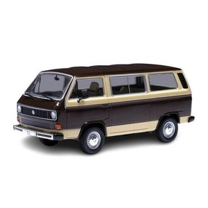 IXO B フォルクスワーゲン タイプ2 (T3) カラベル 81 ブラウン/ベージュ 1/43スケール CLC573N