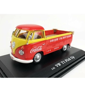 コカ・コーラ VW ピックアップ 62 オレンジ/イエロー 1/43スケール 442338