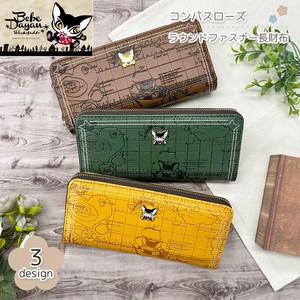 【予約販売9/中旬入荷】ベベダヤン 【コンパスローズ】 ラウンドファスナー長財布