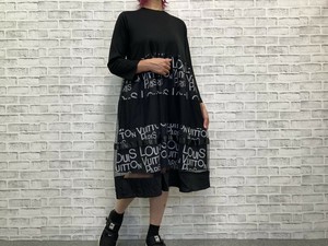 【新作・人気】パワーネット重ねワンピース　ミセス