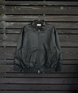 ラムレザーボンバージャケット