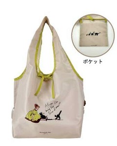 12/中旬入荷【ニコット】　エコバッグ　BEG くらはしれい