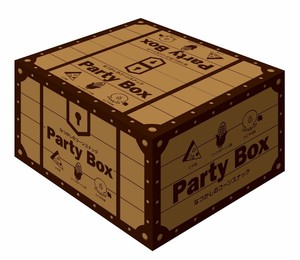 【サクッと楽しい！パーティBOX】 化粧箱入　コーンスナック3種入