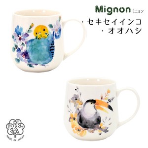 Mino ware Mug SEKISEI Parakeet