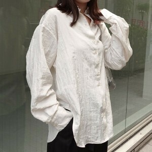 衬衫 新商品 2025年 圆形 秋 衬衫 秋冬