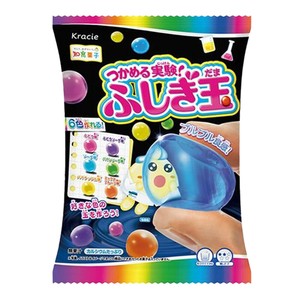 【お菓子】『つかめる実験！ふしぎ玉　1箱上代￥180×7個入』　〜 知育菓子 〜