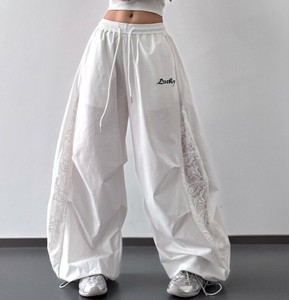 ワイドパンツ 夏 薄手  無地  ゆったり  快適  レディース ファッション  MBQ3351