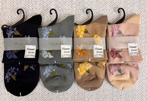 短袜 花朵 2025年 数量限定 秋冬新品