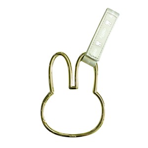 12/中旬入荷【ニコット】ミッフィー 　ヘッドレストカラビナフック　GLD