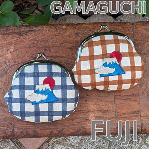 Pouch/Case Gamaguchi Mount Fuji Made in Japan