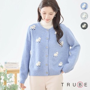 【2025新作】【M〜L】プードル風ふわふわニットカーディガン(N25-295)(5号店）FM5