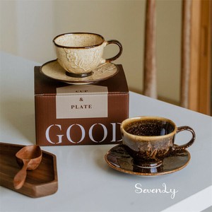 人気商品 伝統窯変技法 コーヒーカップ&ソーサー「2025新作」