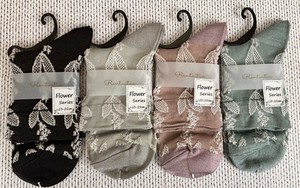 Crew Socks Float Flower Suzuran Limited [A/W NEW]