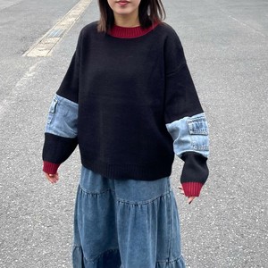 Sweater/Knitwear Switched Pullover [2025 NEW] [A/W]