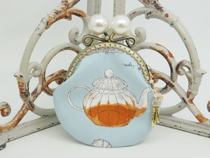 Pouch Gamaguchi Tea Time Coin Purse