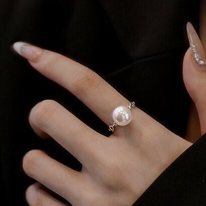 韓国　リング 指輪　 リング フリーサイズ　シルバー925メッキ S925 リング　シルバー925 リング