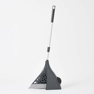 Luotta　ラバーワイパー　セット チャコール 【掃除用品 チリトリ付き】