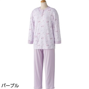 のびのびストレッチ半開パジャマ