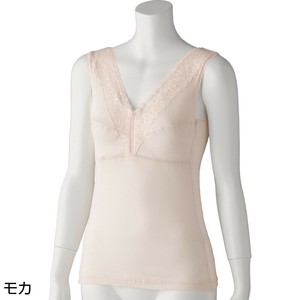 アロエ加工カップ付ノースリーブインナー