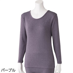 裏起毛8分袖インナー