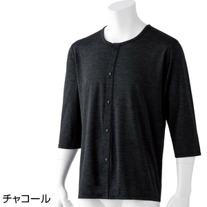 のびのびラクラク裏起毛8分袖ホックインナー