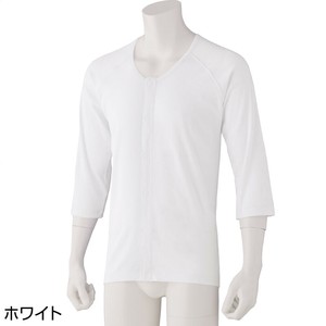 7分袖ワンタッチシャツ(2枚組)