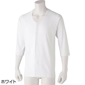 7分袖ホックシャツ(2枚組)