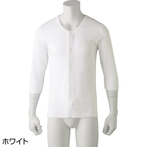 7分袖ホックシャツ(2枚組)