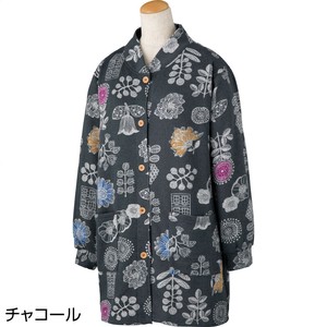 のびのびストレッチ前開きスモック