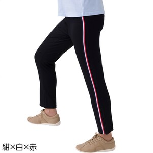 カットライン入りパンツ