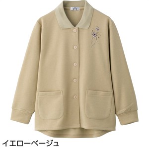 裏起毛斜め釦ホールポロカーディ