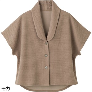 カット後ろ長めドルマン袖ベスト