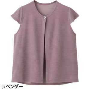 カットワンボタントッパーベスト