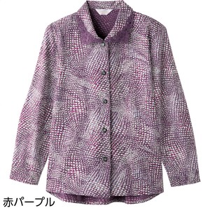 ワンタッチテープ後ろ長めブラウス
