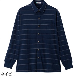 裏起毛ワンタッチテープニットシャツ