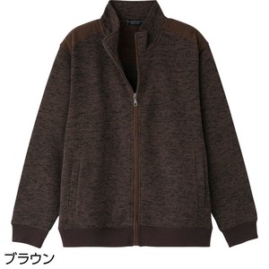 ニットフリースフルジップジャケット