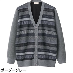 ジャカードニットカーディガン