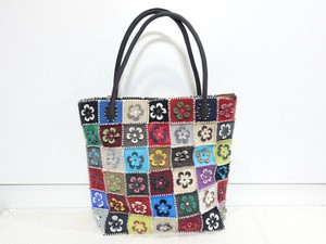 【人気商品】ベトナム・パッチワークバッグ（大）　5