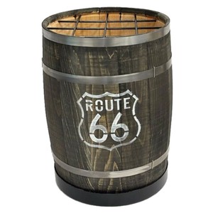 【日本製】傘立て ROUUTE66 Φ30×H42cm/店舗装飾・イベント用品