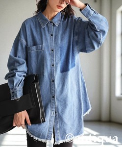 [antiqua] Button Shirt/Blouse Ladies fashion Vintage