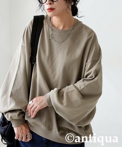 T 恤/上衣 蝙蝠袖 女士 圆领 antiqua