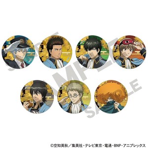 ■2025AW　先行予約■　銀魂　トレーディング和紙缶バッジ BOX　炎天巡行