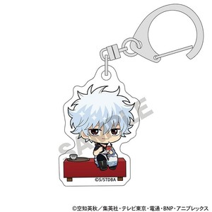 ■2025AW　先行予約■　銀魂　ミニアクリルキーホルダー　坂田 銀時/ひとやすみミニキャラ